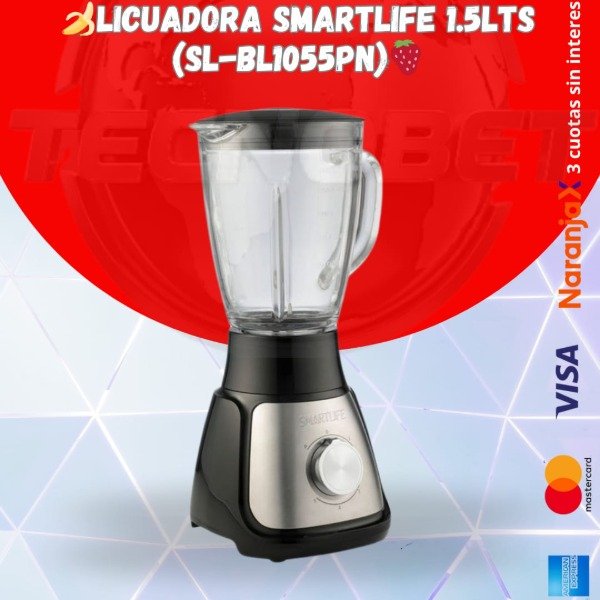 Producto - LICUADORA SMARTLIFE 1,5LTS (SL-BL1055PN)