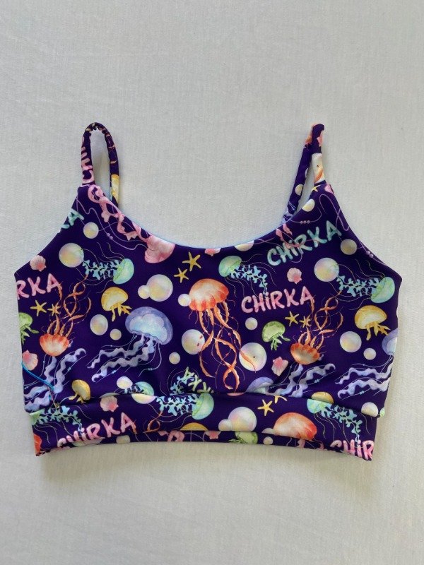 Producto - top cina cina medusa violeta