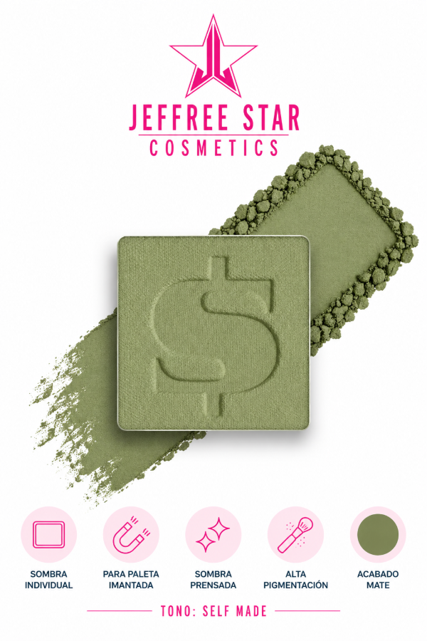 Producto - Jeffree Star - Sombra Individual - Self Made