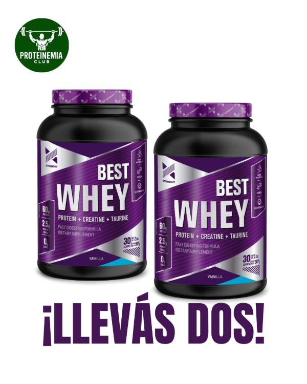 Producto - BEST XTRENGHT WHEY PROTEIN DOS UNIDADES
