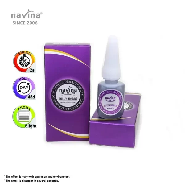 Producto - Adhesivo Profesional para Extensiones de Pestañas Navina 10 g - 3