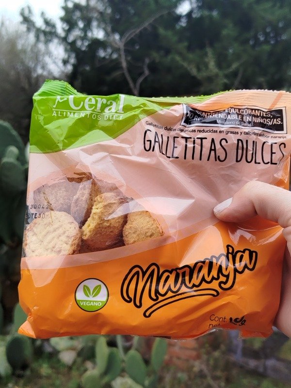 Producto - Galletitas Dulces Sabor Naranja