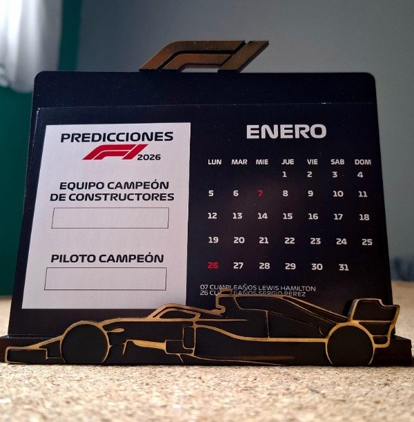 Producto - Calendario 2026 con base