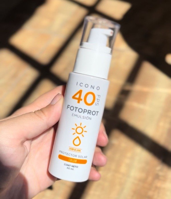 Producto - Protector solar Icono 40+ color 60ml
