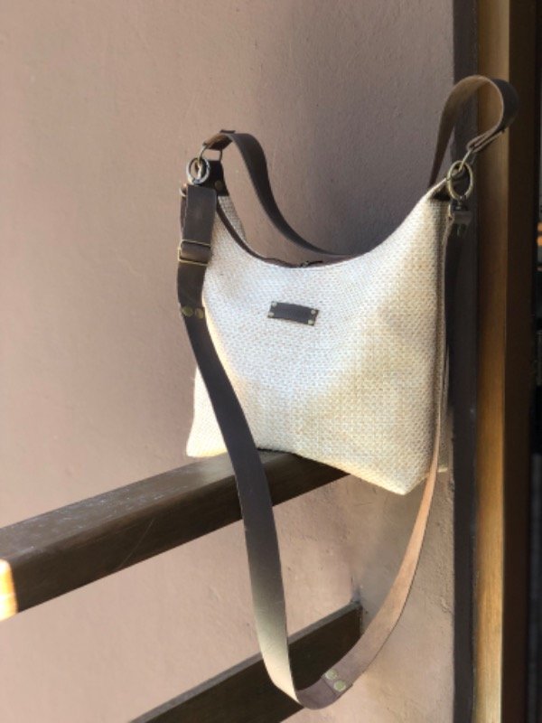 Producto - Bolso rafia y cuero