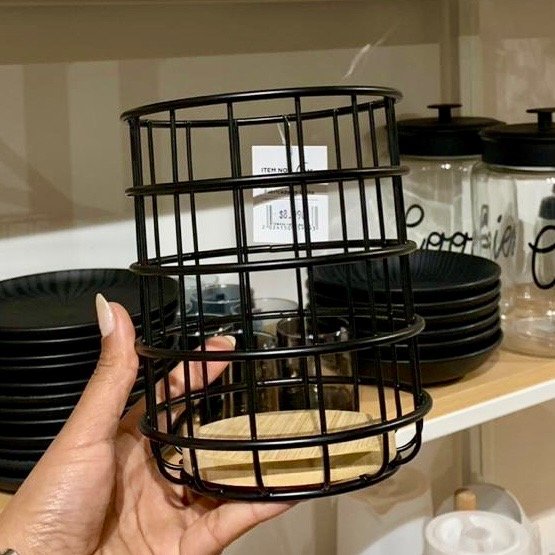 Producto - Porta Utensillos Redondo Hierro 5959