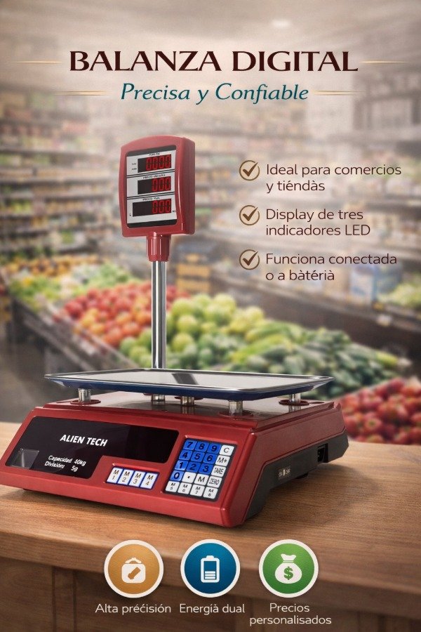 Producto - Balanza Comercial Genérica con Torre