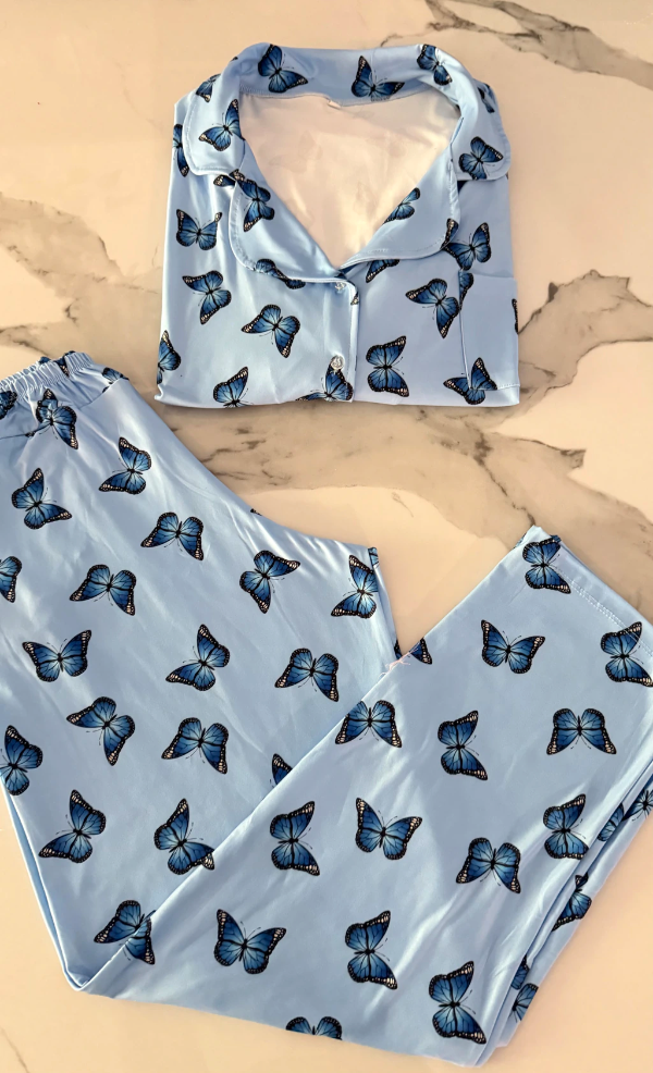 Producto - Camisero mariposas manga larga