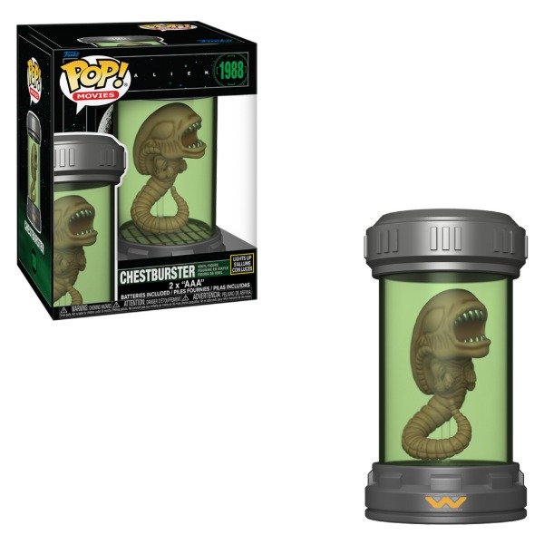 Producto - PRE-VENTA Funko Pop! Premium Alien Chestbuster Light Up 1988