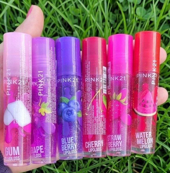 Producto - SET x6 brillo labial sabor