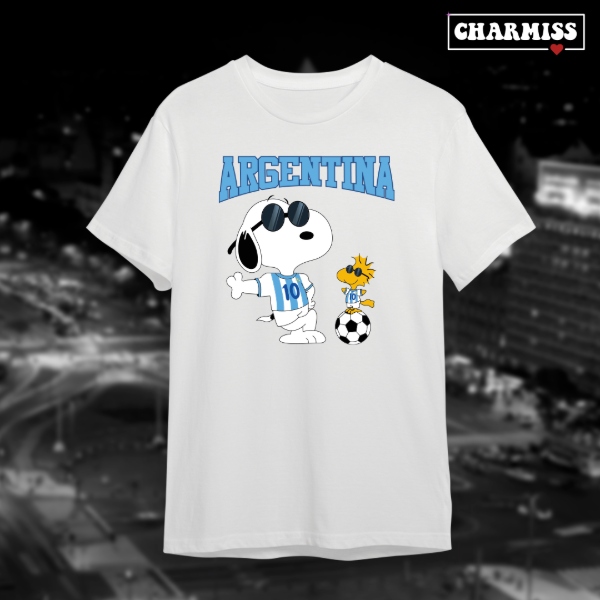 Producto - REMERON OVERSIZE- Snoopy x Argentina - 0
