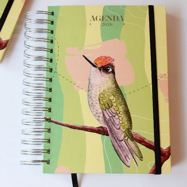 Producto - Agenda Diaria - Picaflor Rubí
