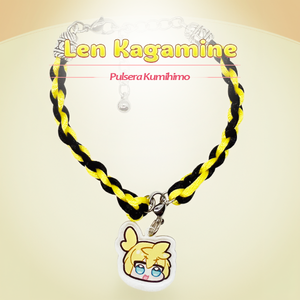 Producto - Len Kagamine (pulsera)
