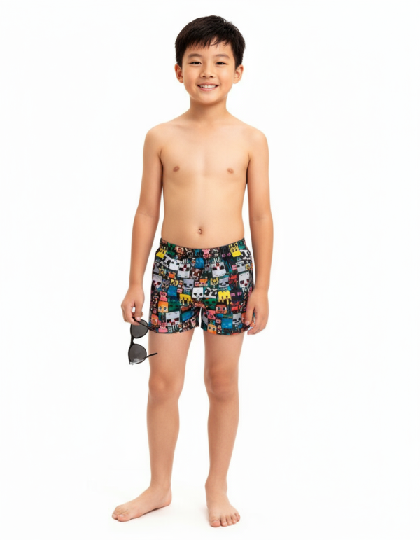 Producto - SUNGA LYCRA MULTI- MINECRAFT ANTICLORO FILTRO UV