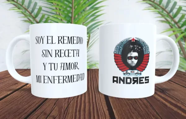Producto - Taza - andres calamaro frase 4