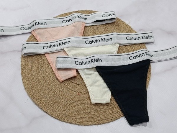 Producto - Pack x3 Colaless de algodón con elástico Calvin Art CK3