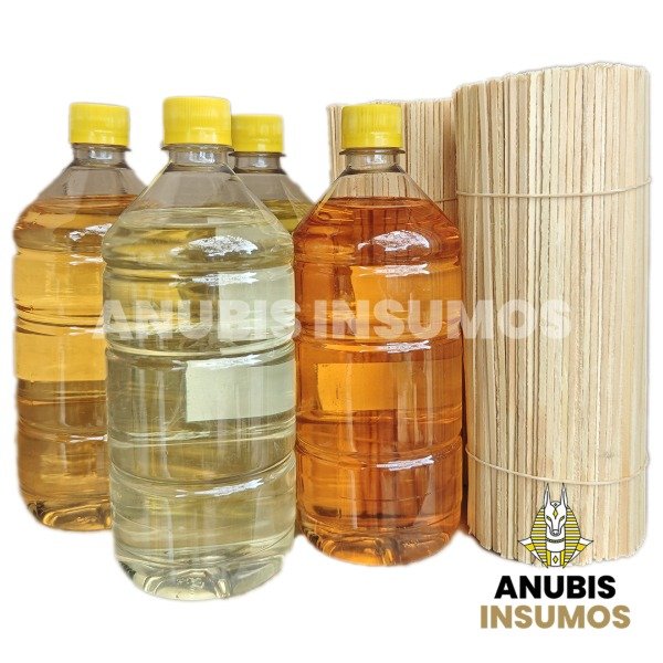 Producto - Repuesto Líquido DIFUSOR PREMIUM SELEC. Listo p/ Usar 4L + VARILLAS (NUEVO 2026)