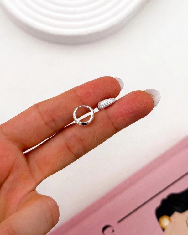 Producto - Argolla Addison Plateado