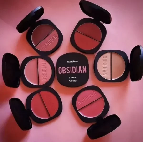 Producto - RUBOR DUO OBSIDIAN - Ruby Rose