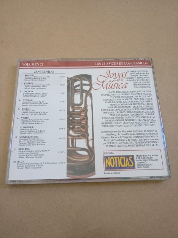 Producto - Joyas de la música #22 - Artistas varios - DDD Sin fechar - 1