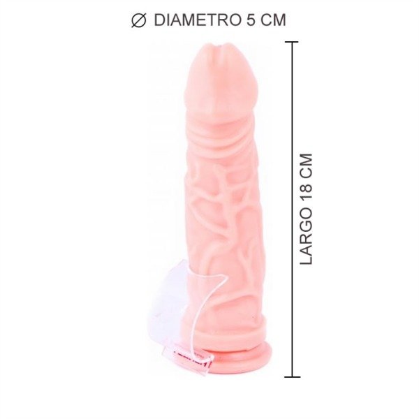 Producto - Dildo Macizo Americano Grande (18cm x 5cm)