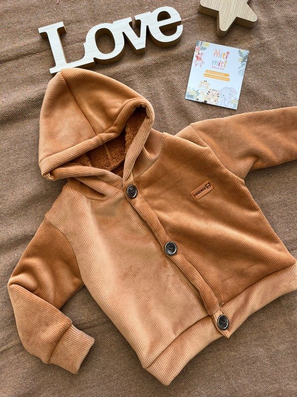 Producto - Campera de corderoy con Corderito - COD 333
