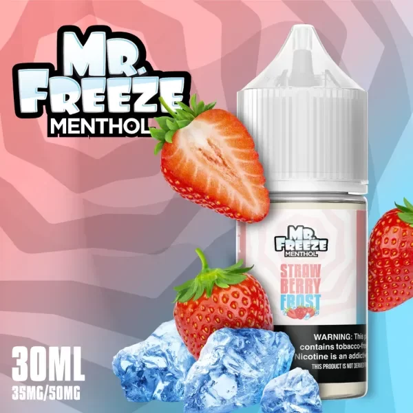Producto - (NIC SALT LIQ PARA POD) MR FREEZE SALT 35MG - STRAWBERRY FROST