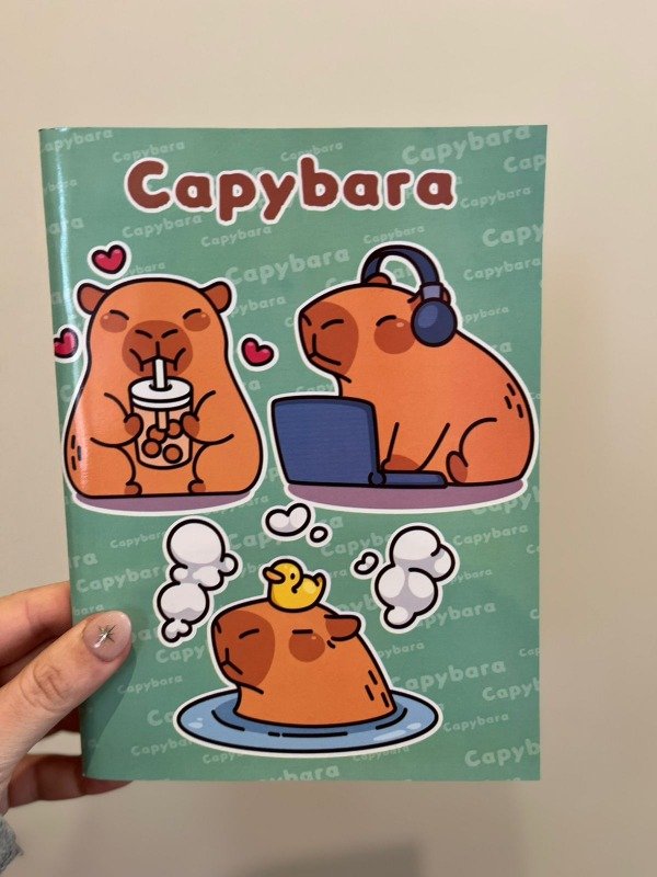 Producto - CUADERNO CAPIBARA 16X20 RAYADO 24H T/F