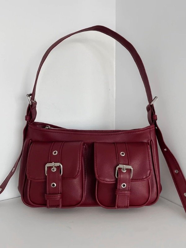 Producto - Cartera cherry bordo