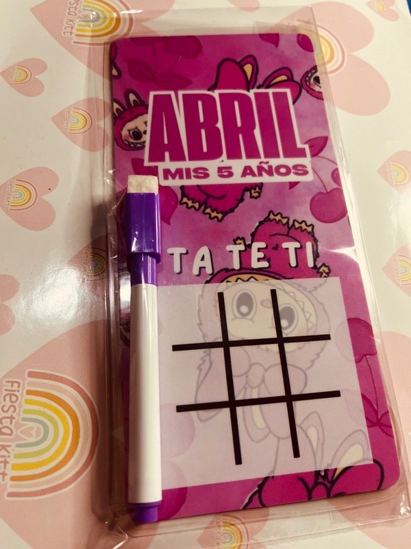 Producto - Pizzarra mágica Tuti Fruti y Ta te ti