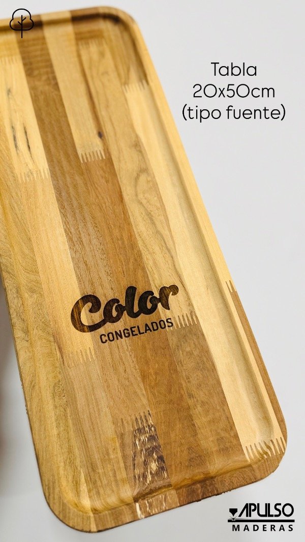Producto - TABLA 20x50cm PERSONALIZADA