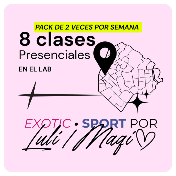 Producto - 8 clases PRESENCIALES