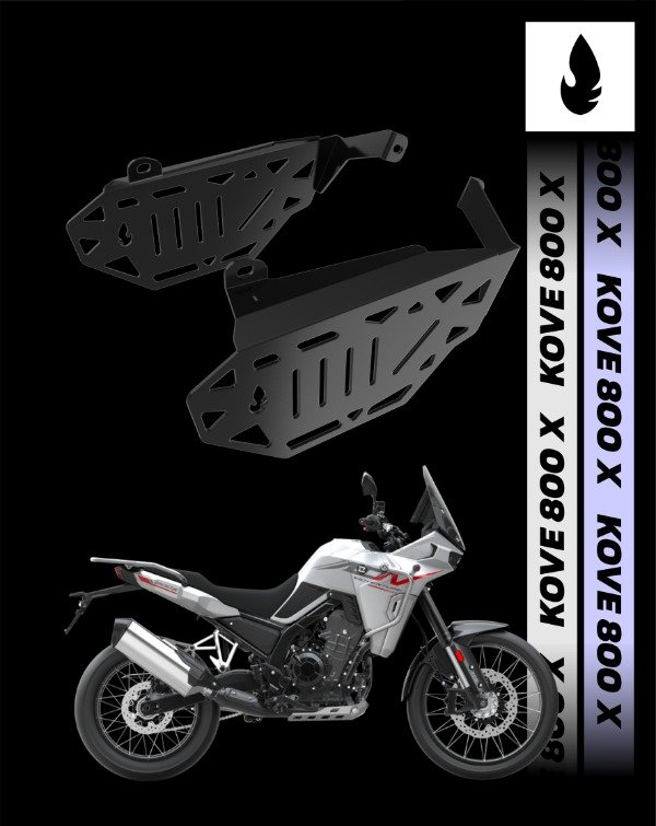 Producto - Kove 800x placas porta alforjas