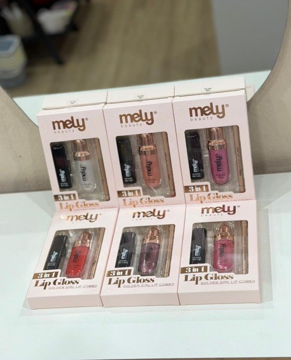 Producto - Golden Girl Lip Combo 3 in1 -Mely