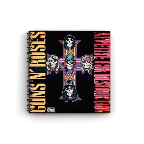 Producto - Cuaderno - GUNS N ROSES - Appetite for Destruction - 0