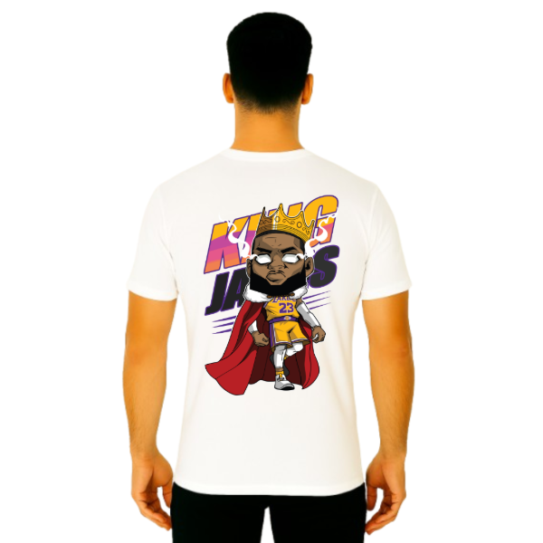Producto - Remera Regular Fit ClipArt Lebron James