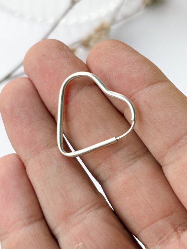 Producto - Argolla corazón 20mm