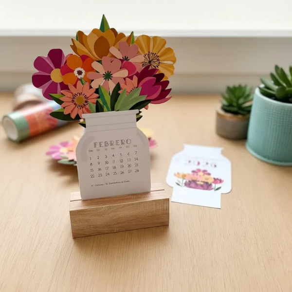 Producto - Calendario Flores 2026