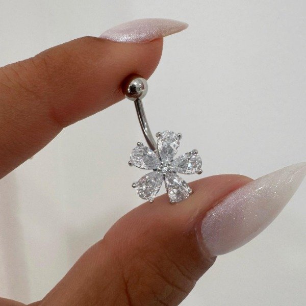 Producto - PIERCING OMBLIGO MARGARITA CUBIC