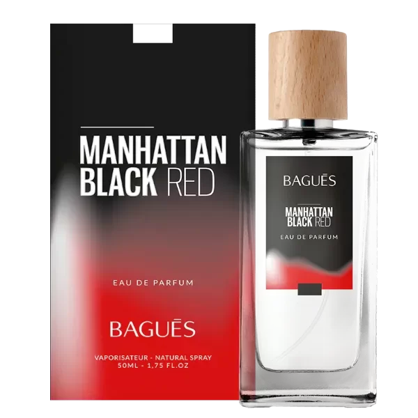 Producto - MANHATAN BLACK RED EDP MASCULINO FOUGERE BAGUES X 50ML