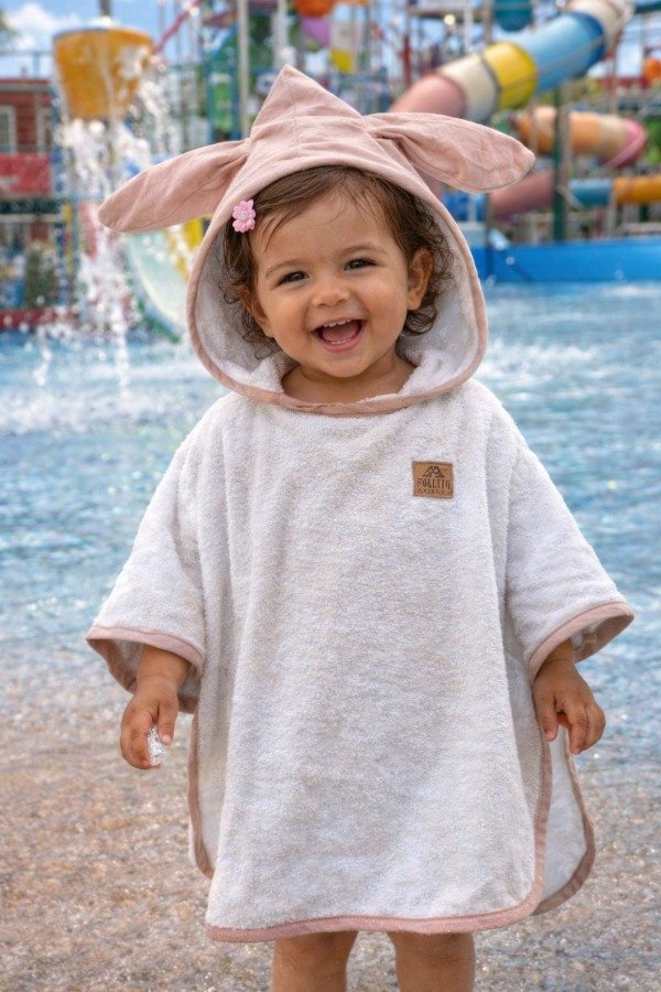 Producto - TOALLON PONCHO CON OREJITAS