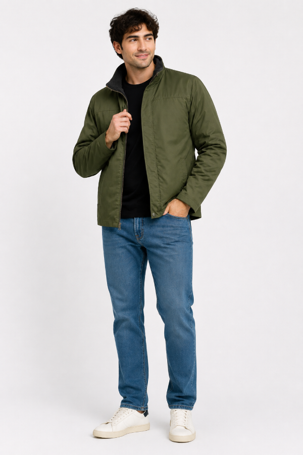 Producto - 705 - Campera Trucker Forrada con Polar - 0