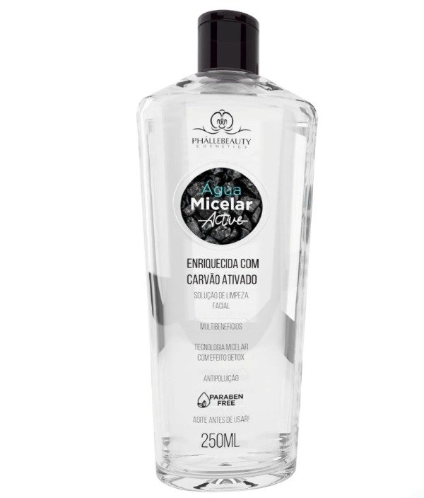 Producto - Agua micelar Carbón Activo - Phallebeauty