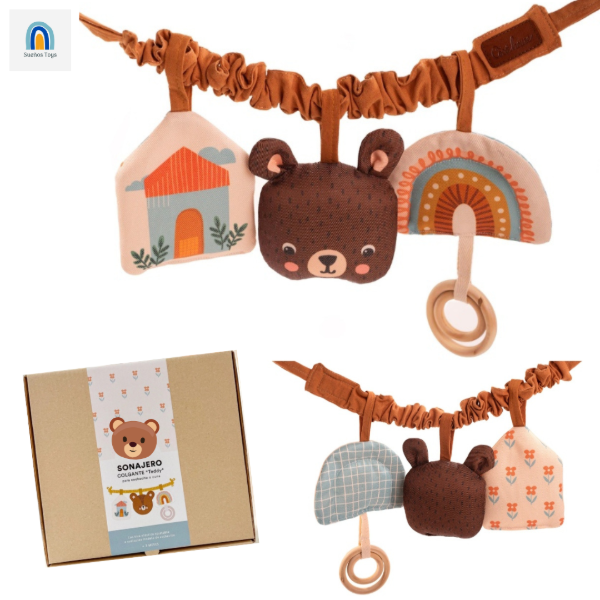 Producto - Sonajeros Barral Cuna o Cochecito OSO