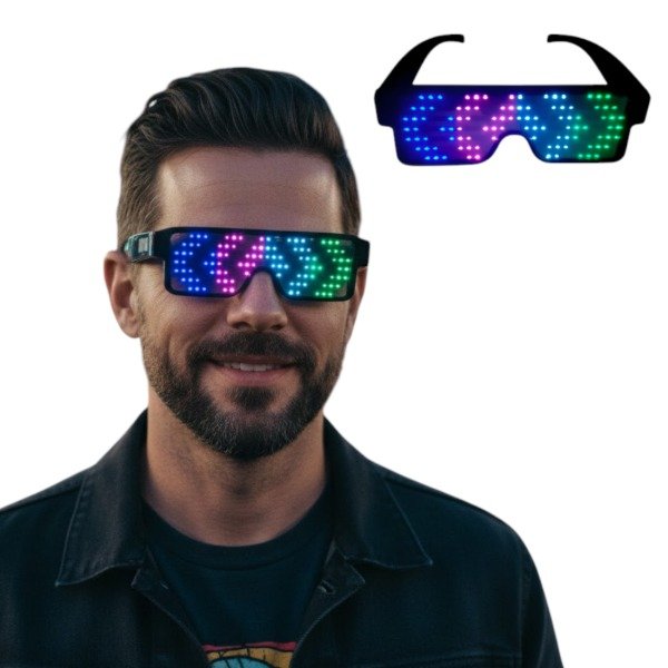 Producto - 1 Lente Led Verde Pantalla Tv Cotillon Luminoso Carioca (#)