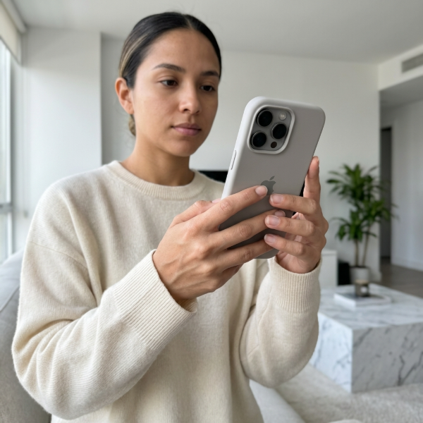 Producto - Silicone case gris