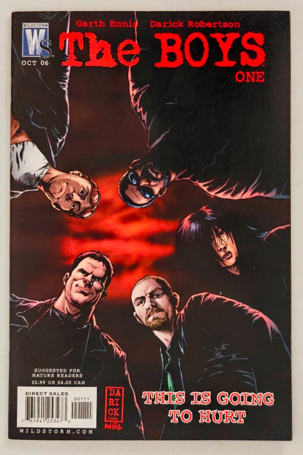 Producto - The Boys #1 (2006) - Primer número de la disruptiva serie