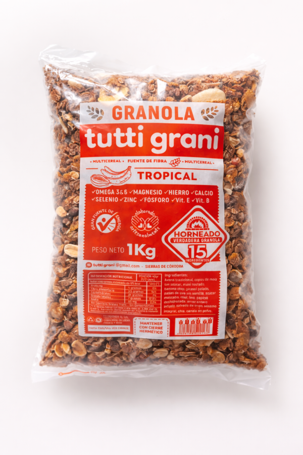 Producto - GRANOLA TROPICAL TUTTI GRANI 1KG