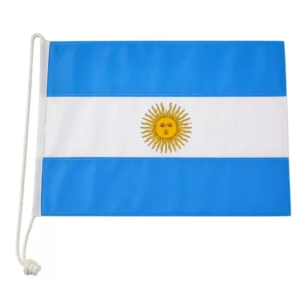 Producto - Bandera Argentina con ojales 90 x 150 cm.
