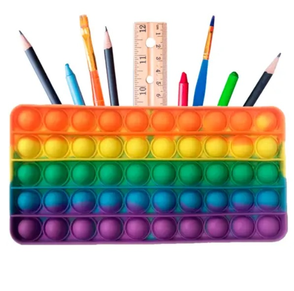 Producto - Popit Cartuchera Gadnic Cierre Multicolor 100 Burbujas Antiestrés